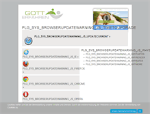 Tablet Screenshot of gotterfahren.info